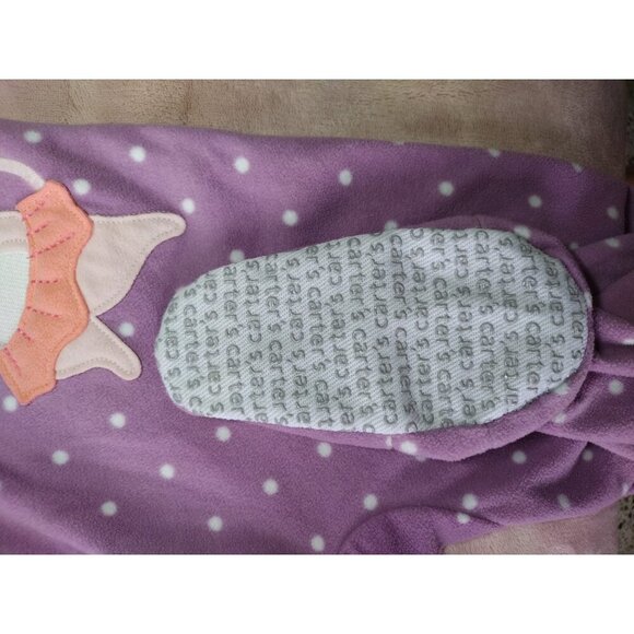 CARTER'S, sleeping game, violet color with white balls, for girls, size 3T/3A - Picture 9 of 11